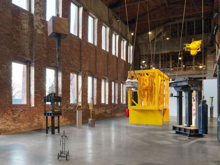 Atelier Van Lieshout. The CryptoFuturist and The New Tribal Labyrinth. Installation view at Pioneer Works, New York 2019. Photo © Dan Bradica