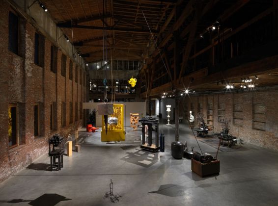 Atelier Van Lieshout. The CryptoFuturist and The New Tribal Labyrinth. Installation view at Pioneer Works, New York 2019. Photo © Dan Bradica