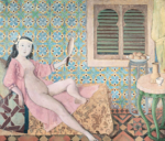 Balthus, La habitacion turca 1965 66, Centre Pompidou, credits Balthus 2019