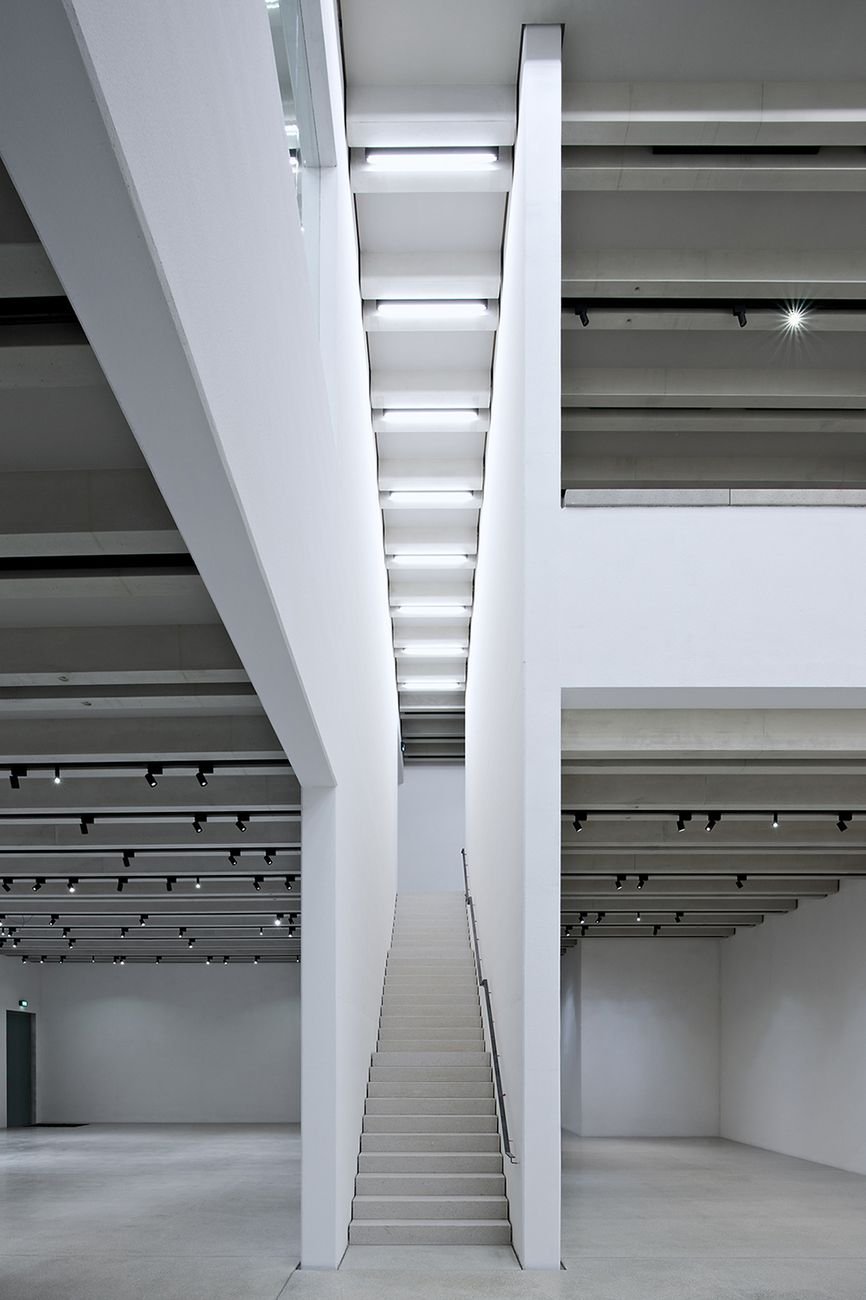 Bauhaus Museum, Weimar, vista interna. Photo Andrew Alberts, © heike hanada laboratory of art and architecture, 2019