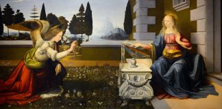 Leonardo da Vinci, Annunciazione