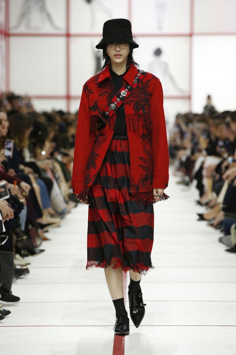 DIOR, AUTUMN WINTER 2019-2020, look di passerella ©Dior