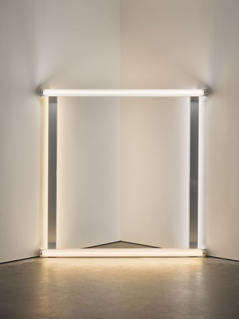 Dan Flavin, Untitled (to Helen Winkler), 1972 © 2018 Estate of Dan Flavin _ Artists Rights Society (ARS), New York. Courtesy David Zwirner & Cardi Gallery