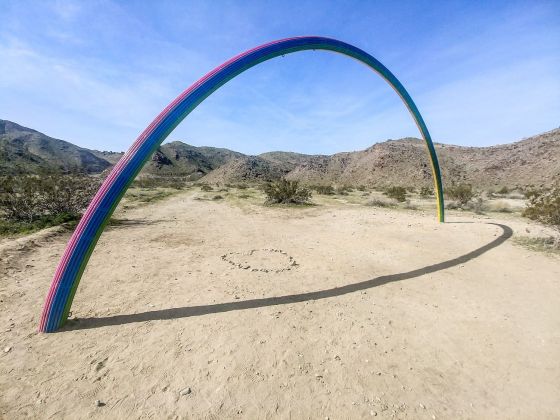 Desert X. Pia Camil, Lover’s Rainbow. Photo Maurita Cardone