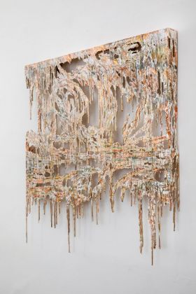 Diana Al Hadid, Panel, 2018. Courtesy Eduardo Secci Contemporary, Firenze. © the artist