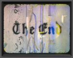 Ed Ruscha, The End, 2017, editioned hologram. © Ed Ruscha, courtesy the J. Paul Getty Museum, Los Angeles, Gift of AMPC LLC through the auspices of Guy and Nora Barron.