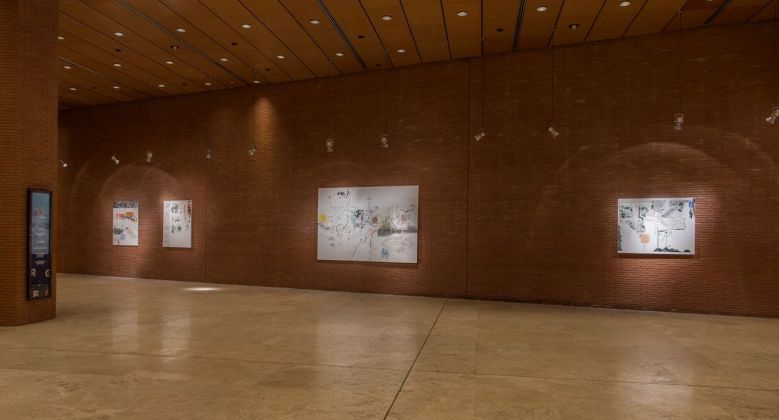 Elisa Montessori. Lungotevere. Installation view at Auditorium Parco della Musica, Roma 2018. Courtesy l'artista & Monitor, Roma Lisbona. Photo Giorgio Benni