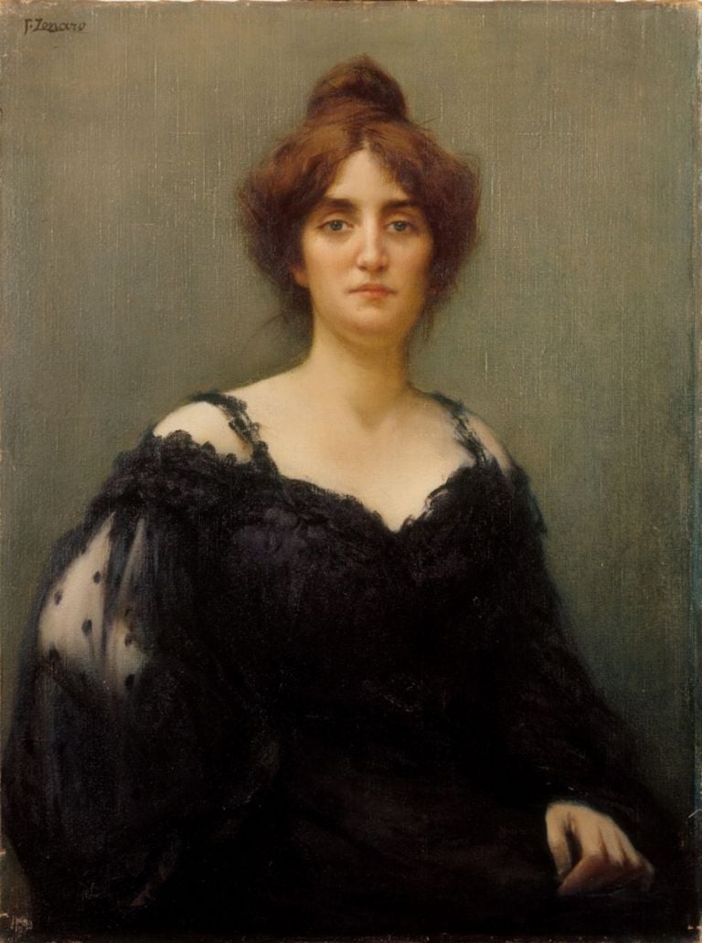 Fausto Zonaro, Mia moglie Elisa, 1904. Eredi Zonaro, Firenze