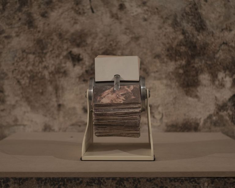 Francesco Ciavaglioli. Fremo Immagine. Installation view at Fondazione Pastificio Cerere, Roma 2019. Courtesy l’artista & Fondazione Pastificio Cerere