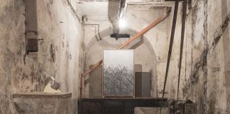 Francesco Ciavaglioli. Fremo Immagine. Installation view at Fondazione Pastificio Cerere, Roma 2019. Courtesy l’artista & Fondazione Pastificio Cerere