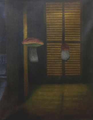 Francesco Cima, La passione di mio zio, 2018, olio su tela, 50 x 40 cm
