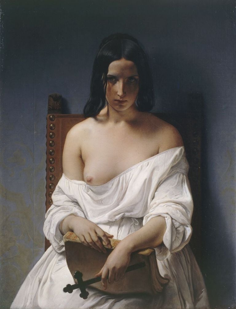 Francesco Hayez, La Meditazione, 1851. Verona, Galleria d’Arte Moderna “Achille Forti”