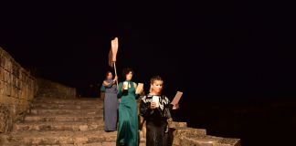 Georgina Starr a Matera Alberga, Foto di Michelangelo Camardo