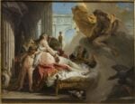 Giambattista Tiepolo, Giove e Danae, olio su tela, cm 41 x 53. Stoccolma, Stockholms Universitet Konstsamling