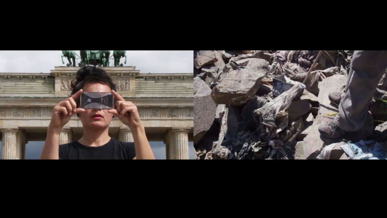 Hito Steyerl, Abstract, 2012, particolare © VG Bild-Kunst, Bonn 2019. Film still © Hito Steyerl. Courtesy the artist & Andrew Kreps Gallery, New York & Esther Schipper, Berlino