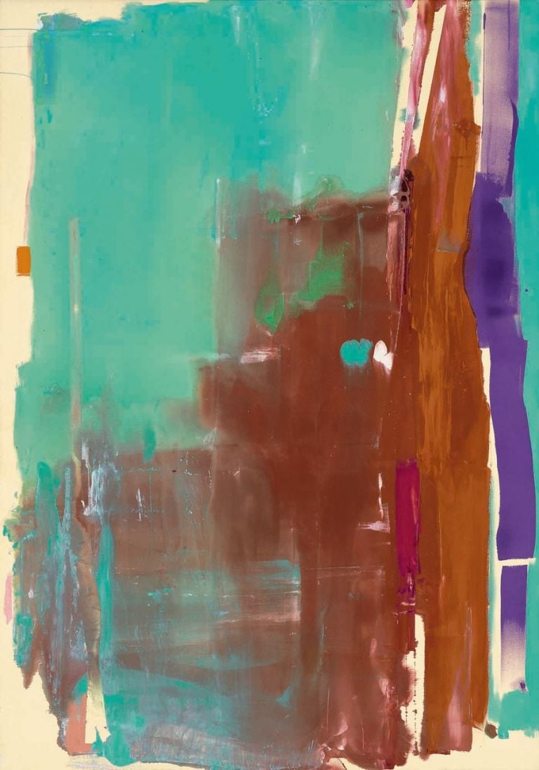 Helen Frankenthaler, Jupiter, 1976 © 2019 Fondazione Helen Frankenthaler, Inc. Artists Rights Society (ARS), New York. Photo Rob McKeever. Courtesy Gagosian