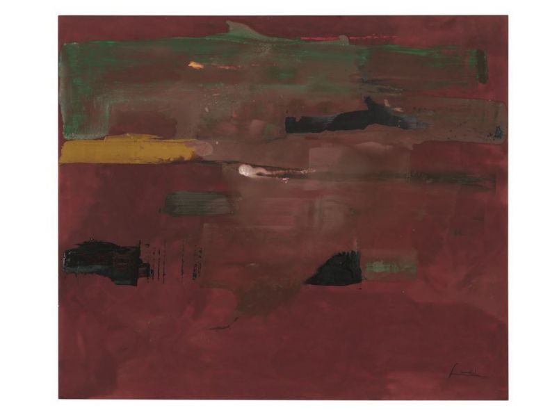 Helen Frankenthaler, Tunis II, 1978 © 2019 Fondazione Helen Frankenthaler, Inc. Artists Rights Society (ARS), New York. Rob McKeever. Courtesy Gagosian