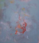 Jacopo Casadei, I see the sun (but it doesn't shine for me), 2018, tecnica mista su tela, 90 x 80 cm