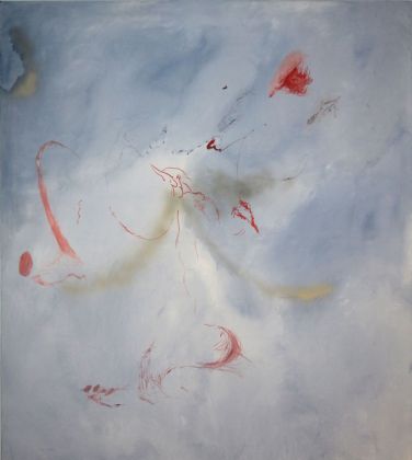 Jacopo Casadei, Terence nel cielo di Terence, 2017, tecnica mista su tela, 170 x 150 cm