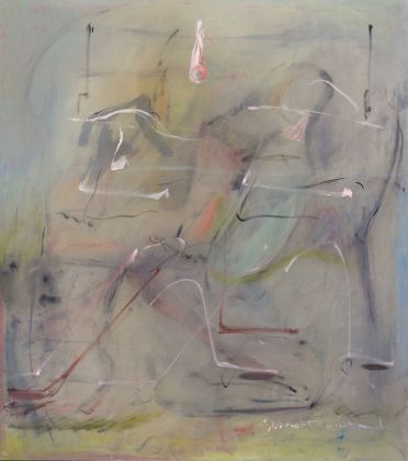 Jacopo Casadei, Vivement dimanche, 2018, olio su tela, 80 x 70 cm
