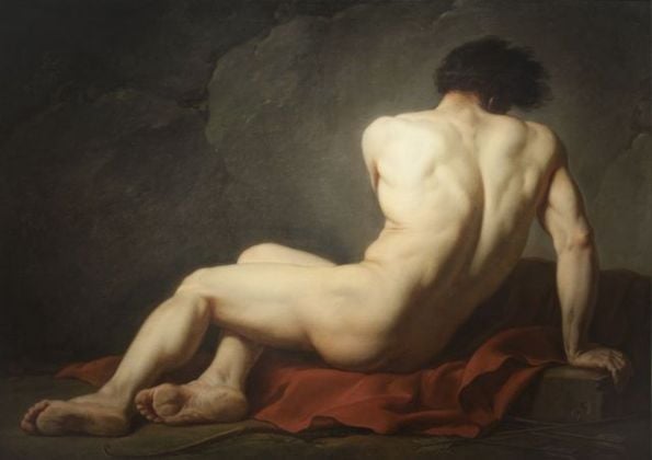 Jacques-Luis David, Nudo maschile detto Patroclo, 1780 © Cherbourg en Cotentin, Musée Thomas Henry