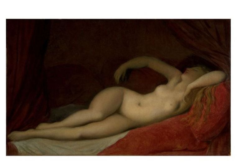 Jean-Auguste-Dominique Ingres, Dormeuse, 1820 ca. Victoria and Albert Museum, Londra