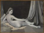 Jean- Auguste-Dominique Ingres, Grande odalisca (versione in chiaroscuro), 1830 ca. The Metropolitan Museum of Art, New York, Catharine Lorillard Wolfe Collection, Wolfe Fund, 1938