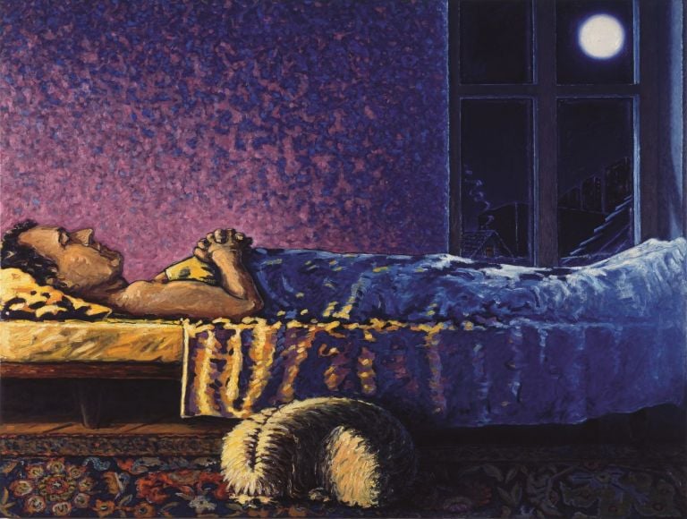 Jean-Frédéric Schnyder, Dritchi VII, 1985. Courtesy Kunstmuseum Bern, Toni Gerber Collection