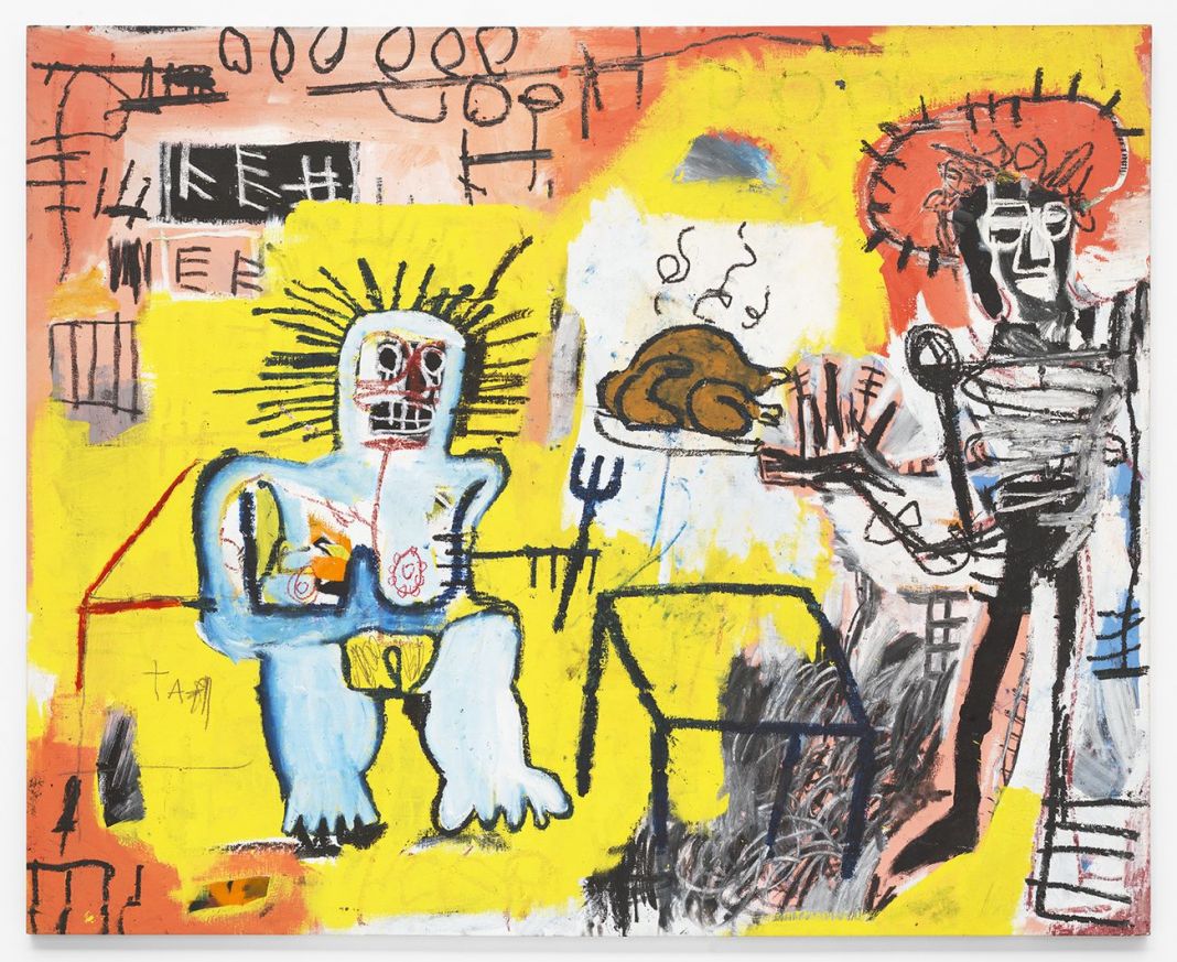 Jean-Michel Basquiat, Arroz con Pollo, 1981. Courtesy The Brant Foundation, Greenwich, CT © Estate of Jean Michel Basquiat. Licensed by Artestar, New York