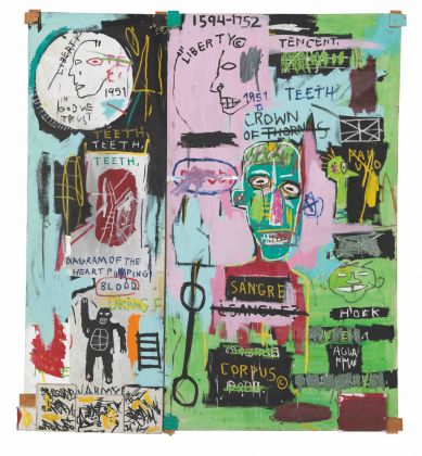 Jean-Michel Basquiat, In Italian, 1983. Courtesy The Brant Foundation, Greenwich, CT © Estate of Jean Michel Basquiat. Licensed by Artestar, New York