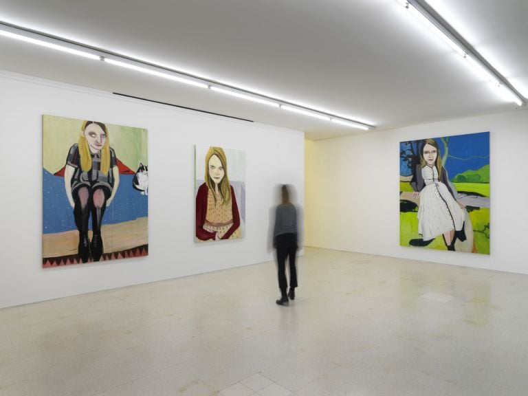 Joffe room Chantal Joffe Dalla mostra / From the exhibition Moll, 2014 Collezione Maramotti, Reggio Emilia, 2019 Ph. Dario Lasagni