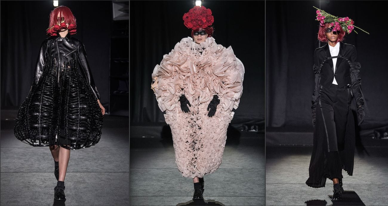 Kei Ninomiya. Parigi Fashion Week, febbraio 2019