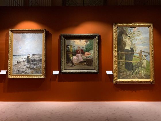 Lessico femminile. Le donne tra impegno e talento, 1861 1926. Installation view at Palazzo Pitti, Firenze 2019. Courtesy Gallerie degli Uffizi, Firenze