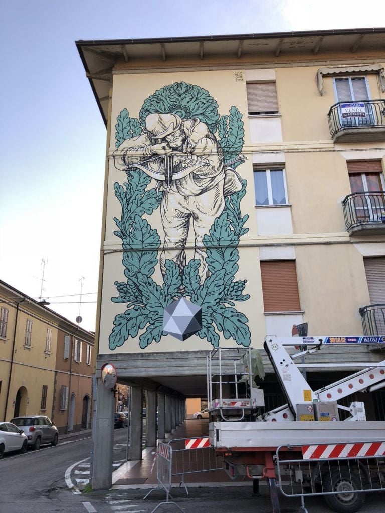 Lucamaleonte Balestriere Novellara 2018 Dalla Street Art alle gallerie. Intervista a Lucamaleonte