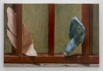 Manuele Cerutti, Annunciazione (II), 2018, olio su lino, 45 x 60,6 cm, courtesy dell'artista e Guido Costa Projects, Torino