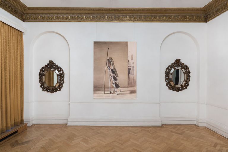 Manuele Cerutti, Proprioception, installation view at Istituto Italiano di Cultura, Londra 2016. Photo Cristina Leoncini