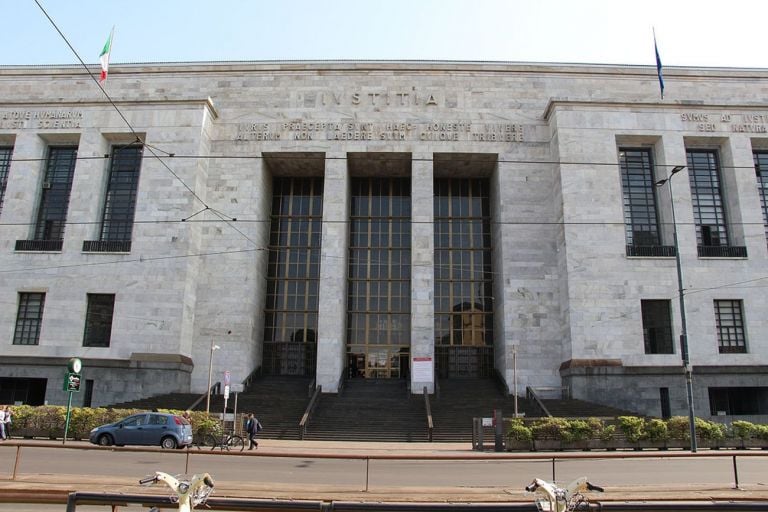 Marcello Piacentini, Palazzo di Giustizia​, Milano. Photo Fred Romero via Flickr, maggio 2015