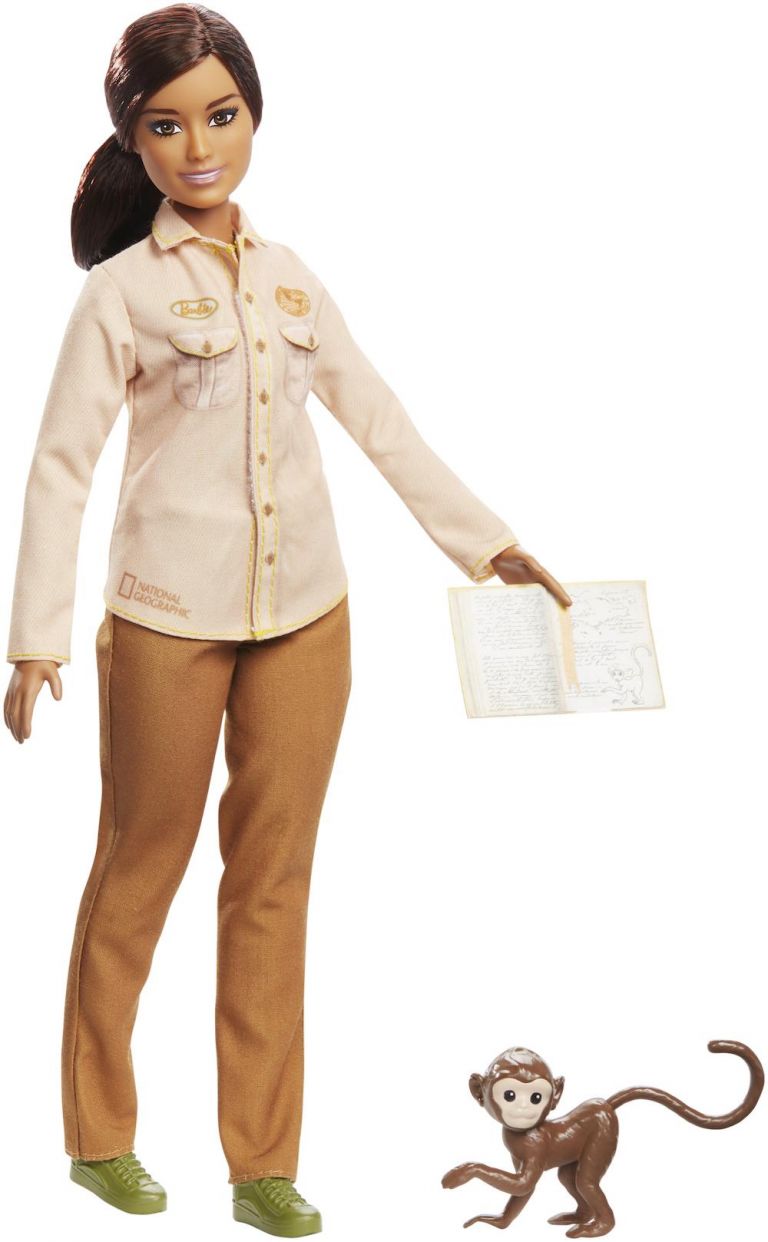 Mattel e National Geographic, le Barbie scienziate: l'ambientalista