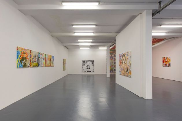 Maurizio Cannavacciulo. Installation view at Galleria Bonelli, Milano 2019. Photo Antonio Maniscalco