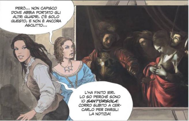 Milo Manara ‒ Caravaggio. La Grazia (Panini Comics, Modena 2019)