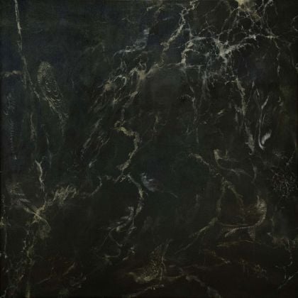 Paolo Pretolani, Black Forest Gold, 2018, olio su tela, 125 x 125 cm
