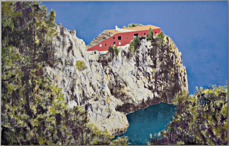 Enoc Perez Casa Malaparte (Day), 2008 olio su tela / oil on canvas 234 x 366 cm © the artist Ph. Carlo Vannini