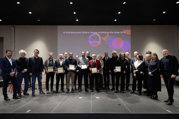 Premio Architettura Alto Adige 2019 – Progettisti e giuria. Photo Jacopo Salvi. Courtesy Fondazione dell’Ordine degli Architetti di Bolzano