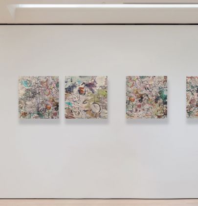Rhapsody in abstraction. Gianluca Capozzi. Installation view at Altro Mondo Gallery, Manila 2014