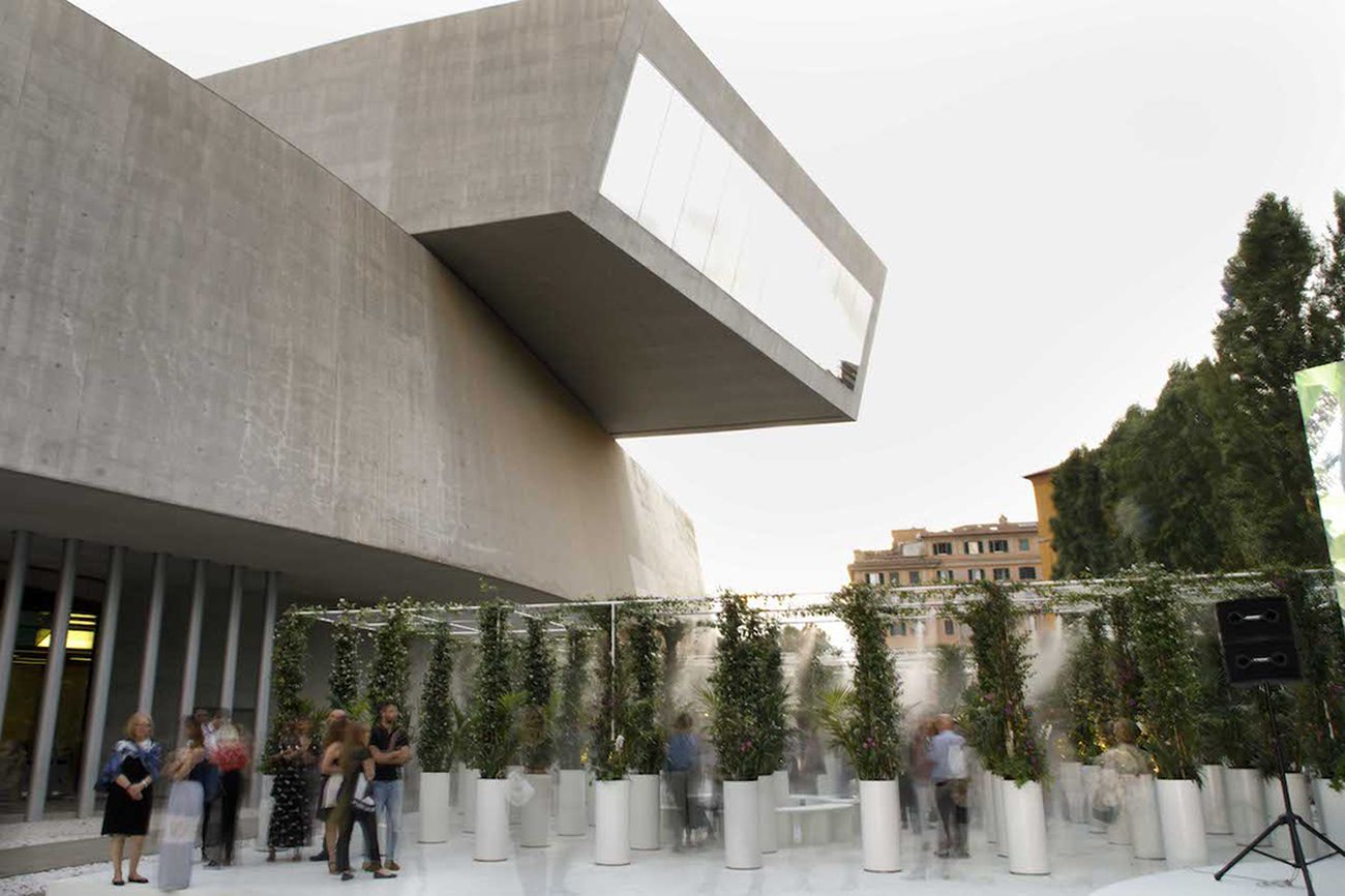 STUDIOD3R con Marcello Fantuz, Green Gallery. MAXXI, Roma. Photo Musacchio Ianniello. Courtesy Fondazione MAXXI