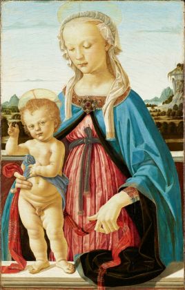 Sandro Botticelli, Madonna col Bambino e due angeli, 1468. Museo e Real Bosco di Capodimonte, Napoli. Su concessione del MiBAC e Real Bosco di Capodimonte