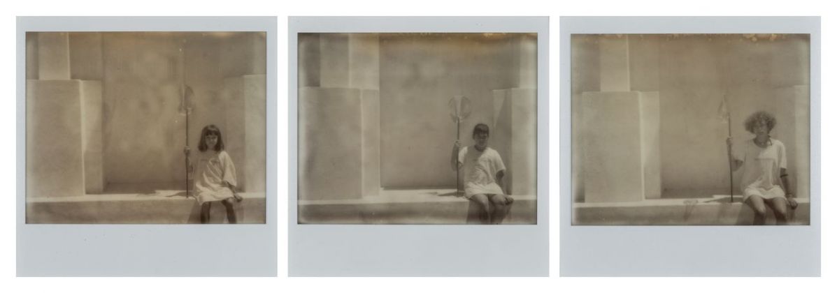 Simone Mussat Sartor, Private memories #12, 2018, polaroid, cm 51x28