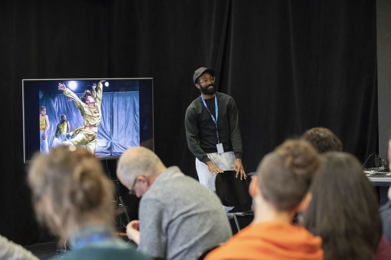 Swiss Dance Days 2019. Salons d’artistes. Jeremy Nedd at Manufacture. Photo Nelly Rodriguez