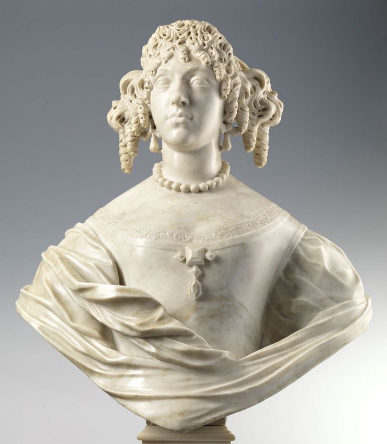 TEFAF Maastricht 2019. Giovanni Battista Foggini, Ritratto di Marguerite Louise d’Orléans. Courtesy Carlo Orsi