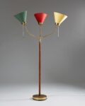 TEFAF Maastricht 2019. Lampada a terra di Josef Frank, anni ‘50 (Modernity, Stoccolma)